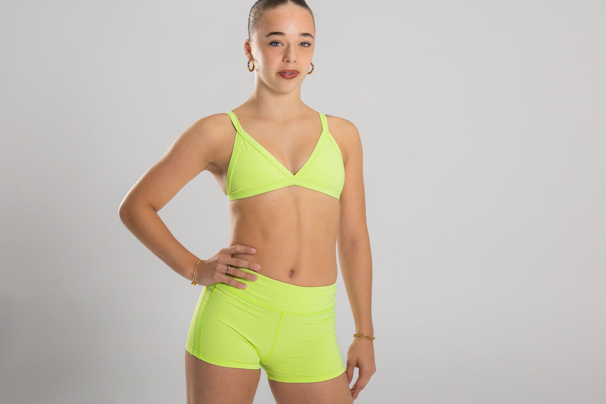 Harper Shorts – Lime Green