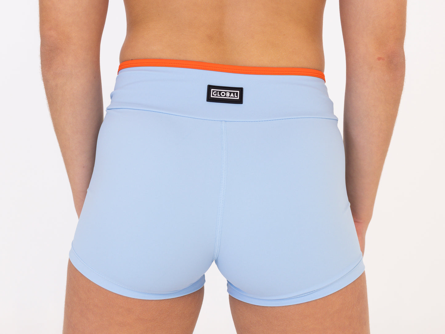 Resort Short – Costa Blue & Chilli Red