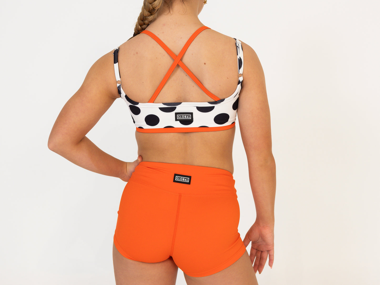 Global Bike Shorts – Chilli Red