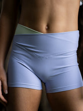 Victory Shorts – Lavender Ribbed & Pistachio