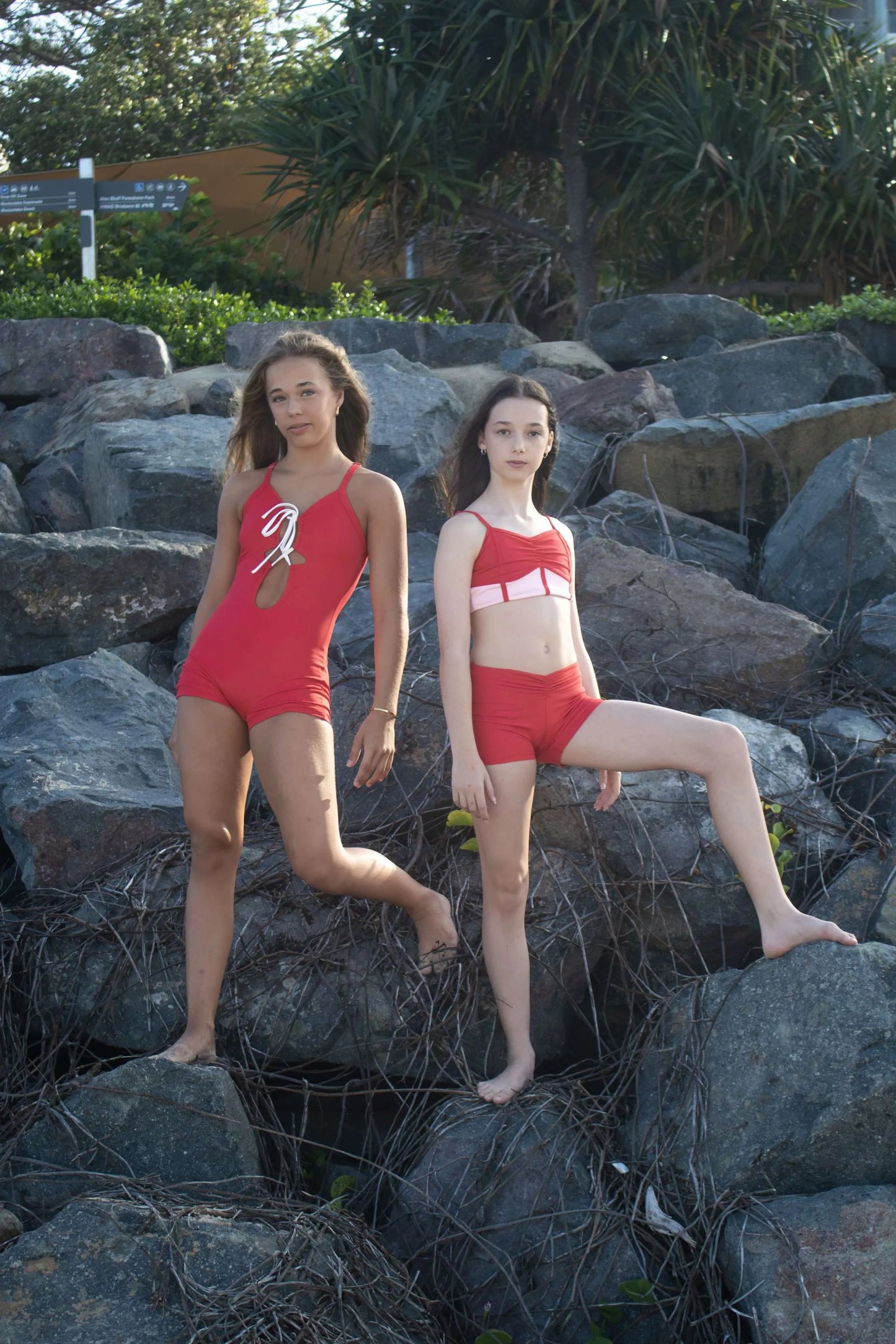 Enchanted Short – Red