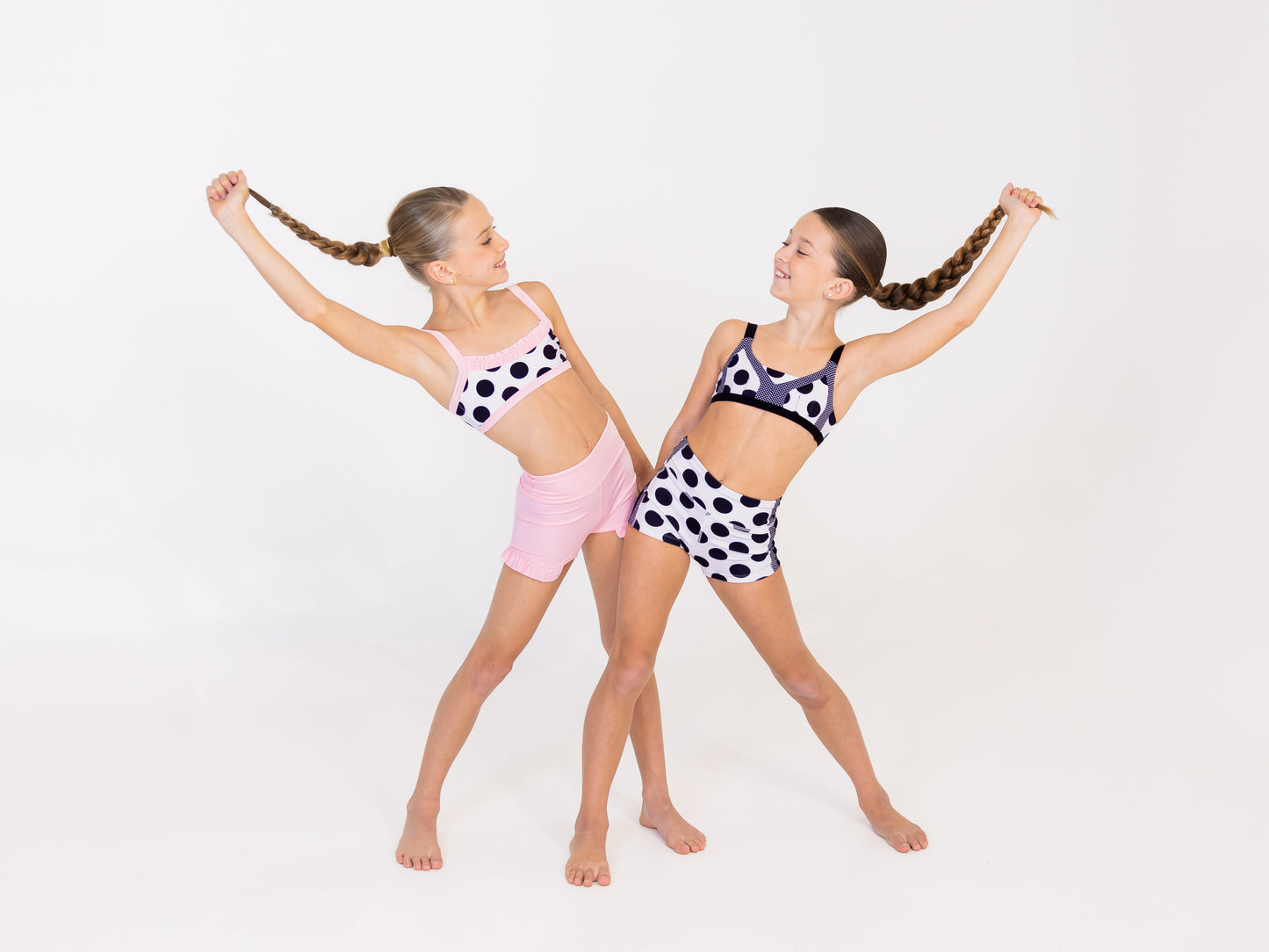 Beach Ball Bike Short - Polka Dot