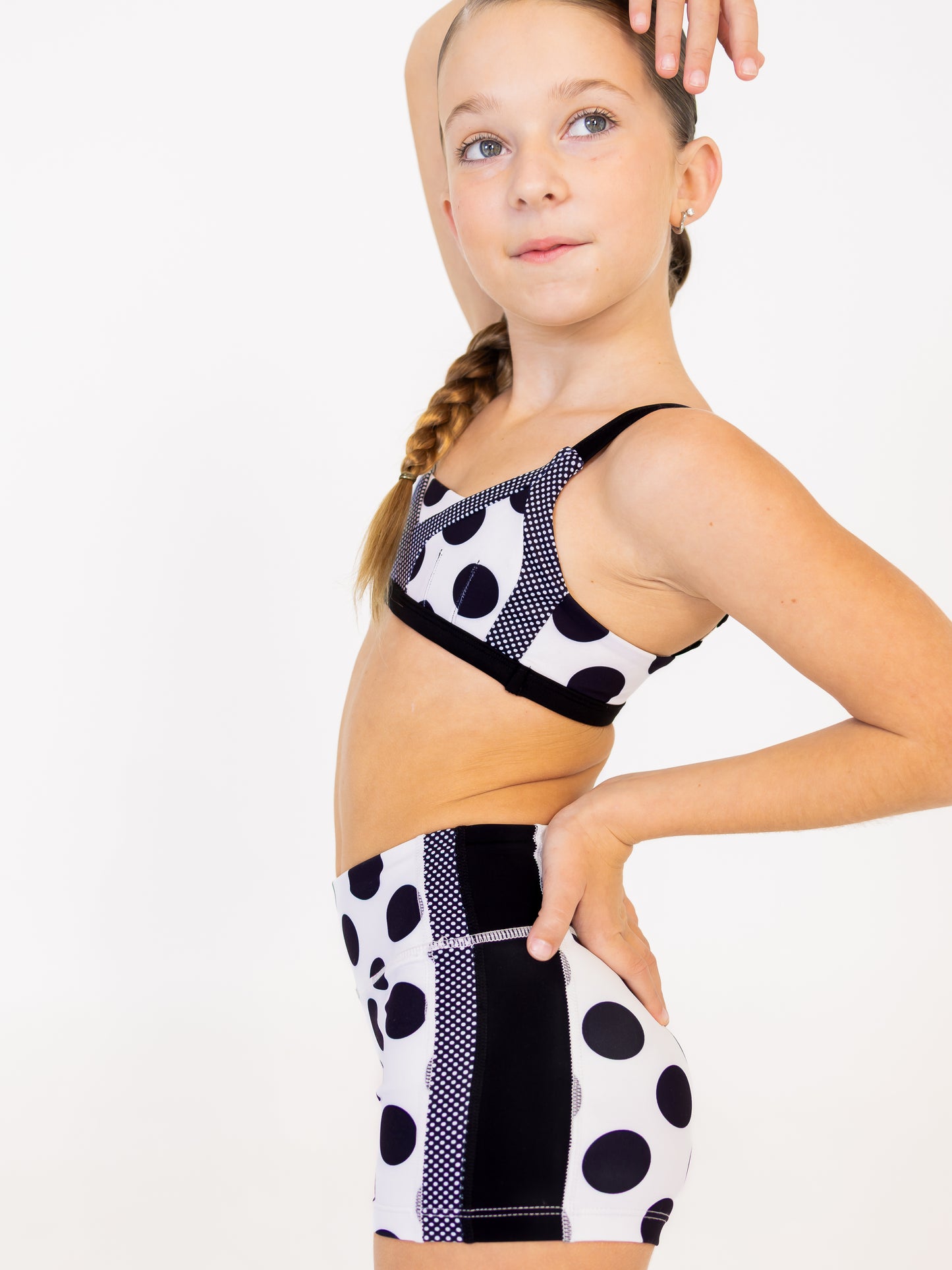 Beach Ball Bike Short - Polka Dot