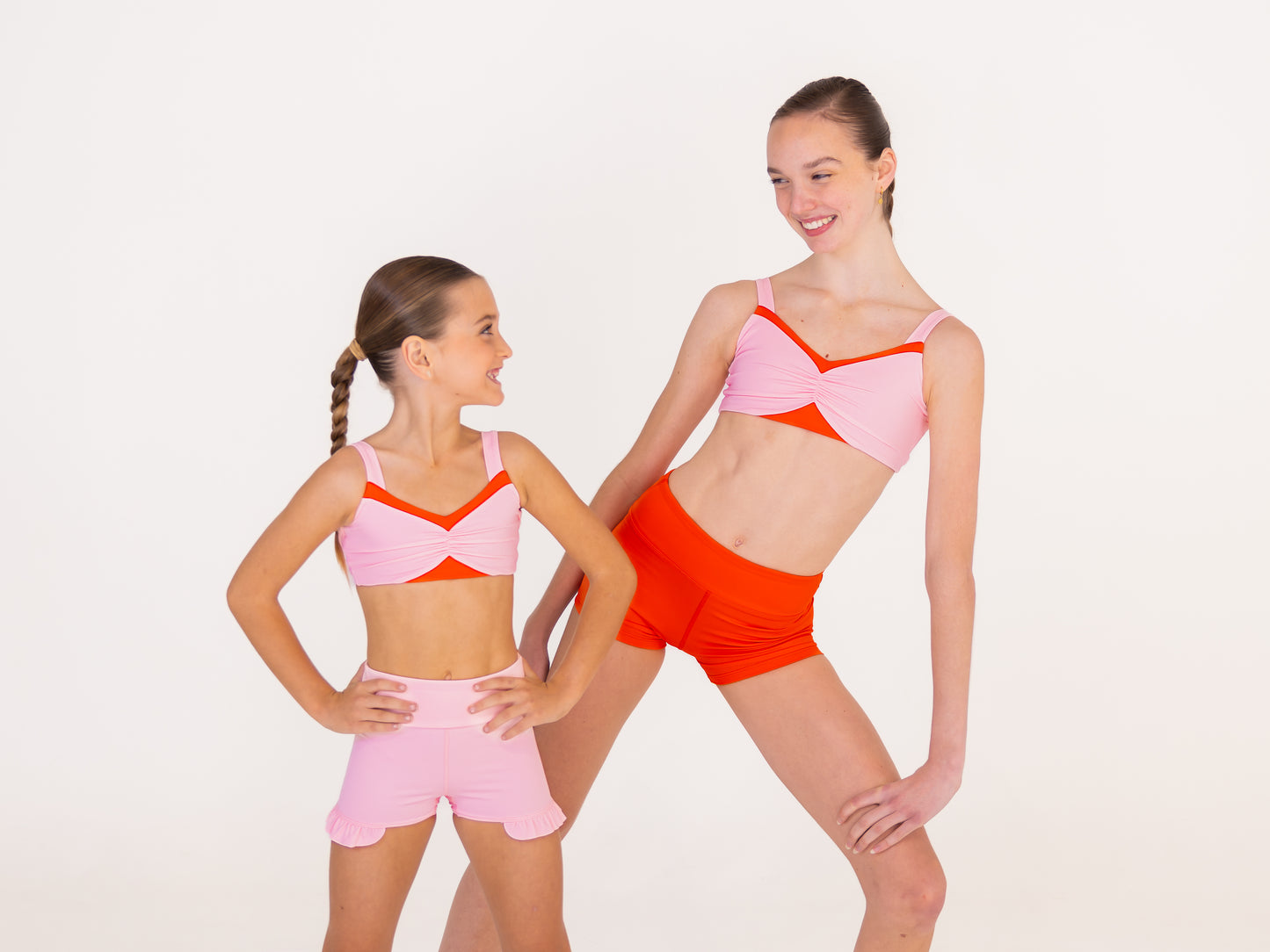 Global Bike Shorts – Chilli Red